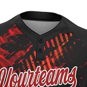 Diseño personalizado para jóvenes, uniformes de softbol para hombres, jersey de poliéster, camisetas de softbol sublimadas, transpirable, logotipo personalizado - Product Image 3
