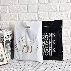 Bolsas de plástico LDPE/HDPE troqueladas de fábrica OEM para uso en supermercados con logotipo impreso - Product Image 1