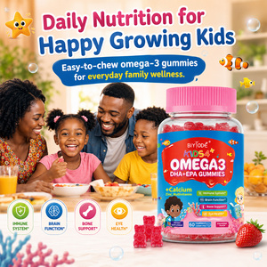 Multivitamines en Gommes BIYODE pour Enfants : Soutien de la Santé Oculaire, Osseuse et Cérébrale (DHA, EPA, Oméga-3) - Product Image 5