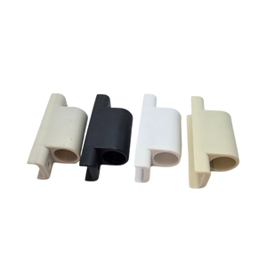 Tapón de cordón cuadrado marfil Accesorios de plástico impresos de calidad profesional para toldo Made in Italy con certificado - Product Image 5