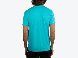 เสื้อยืดคอกลมสีเขียวเคลลี่ ผ้าฝ้าย 100% ขายส่งราคาส่ง รับทำแบรนด์สินค้าตามสั่งและรับทำฉลากสินค้าส่วนตัว - Product Image 5