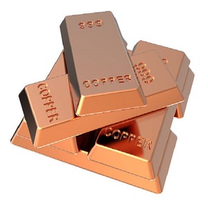 Lingote de Cobre Puro 99.9995% al por Mayor, Forma de Cúpula Roja, Alta Resistencia a la Tracción, 10mm, Precio - Product Image 1