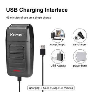 Tondeuse Électrique Professionnelle Sans Fil pour Hommes, Kit de Coiffure Rechargeable USB, Tondeuse à Barbe et Rasoir pour Effet Dégradé - Product Image 4