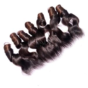 Cheveux bruts de haute qualité Ombre Color Frontal avec des faisceaux pour faire des perruques à partir de vrais cheveux vietnamiens - Product Image 1