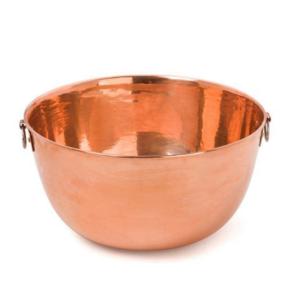 Bol de service en cuivre pur le plus vendu bol de service en métal de cuisine de la plus haute qualité fabriqué en Inde - Product Image 6