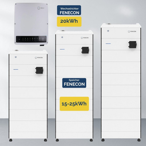Impianto fotovoltaico da 20 kWp con inverter FENECON Home e accumulo 15-25 kWh - Product Image 1