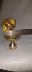 Brûleur à Bakhoor décoratif pour la maison, design moderne en métal artisanal, de qualité supérieure, plaqué or, pour diffuseur de parfum. - Product Image 6