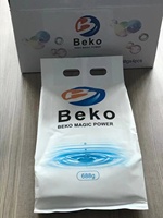Lemon putih bubuk cucian beraroma, deterjen pembersih rumah tangga sekali pakai dengan sampel gratis