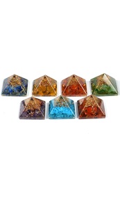 Bộ Kim Tự Tháp Orgonite Tự Nhiên Bộ Kim Tự Tháp Bảy Luân Xa <span class=keywords><strong>Orgone</strong></span> Bộ Luân Xa <span class=keywords><strong>Orgone</strong></span> Bán Buôn Từ Tinh Thể Amayra Ấn Độ - Product Image 6