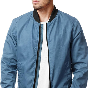 Blouson Bomber de Travail Décontracté à Col Montant Zippé avec Logo Personnalisé, Rembourrage Élégant, Qualité Supérieure - Product Image 3