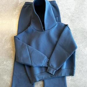 Ensemble de survêtement de qualité supérieure, tissu de qualité supérieure 450 GSM, service OEM, conception ODM, sweat-shirt à capuche et pantalon, dernier design 2025 - Product Image 6