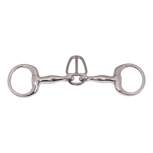 BRAND ZONE Top Trending Equestrian Horse Tack Eggbutt Bit con boca de acero inoxidable sólido fino Fabricante Suministro al por mayor - Product Image 3