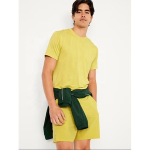 เสื้อยืดคอกลมแขนสั้นผ้าฝ้ายพรีเมียมสำหรับผู้ชาย สีสันตามสั่ง ไซส์ S-5XL ทรงปกติ/ทรงหลวม ปักโลโก้ ขายส่ง - Product Image 3