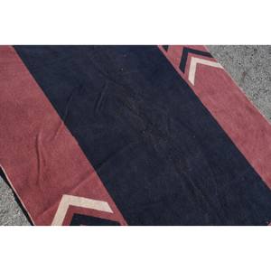 Alfombra turca Vintage moderna, rojo, negro, 4,7x7 pies, lana de área grande con respaldo de látex, rectángulo de pasillo con estampado abstracto para habitaciones - Product Image 5