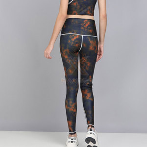 กางเกงรัดรูปเอวยางยืดกางเกงเลกกิ้งเล่นโยคะสไตล์ล่าสุด - Product Image 4