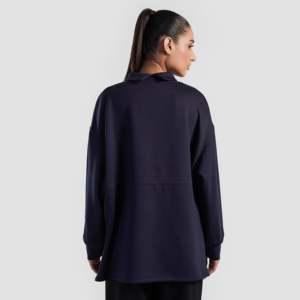 Haut élégant en tricot Navy Pulse Mod pour femme - Product Image 2