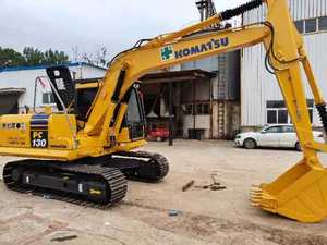 Gran oferta de excavadora de orugas Komatsu PC130 de segunda mano en Japón, con piezas de motor central - Product Image 4