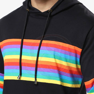 Sweat-shirts à capuche en molleton doublé, fabriqués en usine, pour hommes, entièrement personnalisables, de haute qualité, légers, pour l'hiver - Product Image 5