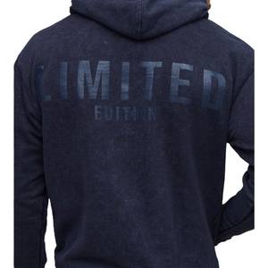 Sudadera con Capucha para Hombre, de Algodón y Felpa, con Acabado Lavado, Estilo Casual Urbano, para Venta al Por Mayor OEM - Product Image 3