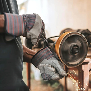 Vente chaude de gants de travail de gréeur robustes canadiens Gants de jardinage en cuir pour la sécurité alimentaire - Product Image 6