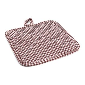 Porte-casseroles en coton biologique de forme carrée imprimée pour cuisine et four Fournisseur indien bon marché - Product Image 3