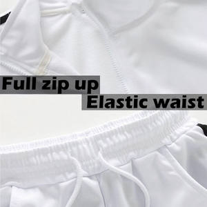 Ensemble décontracté Vêtements de sport de bonne qualité Survêtements pour hommes Survêtement à manches longues léger et respirant de couleur unie - Product Image 4