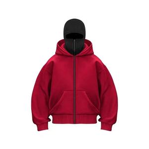 Pasamontañas de Moda Otoño-Invierno, Sudadera con Capucha Personalizada para Hombre, Color Sólido, Doble Capa, Ropa Deportiva, Nueva Edición 2026 - Product Image 5