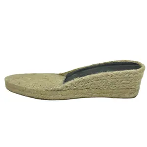 Stock Arrival Three Braids Jute Heel Soles Wholesale Comfortable Wedges Jute Sole for Espadrilles Genuine Price Jute Shoes