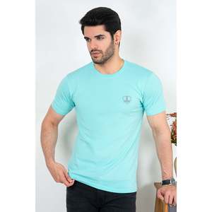 Crew Neck T-Shirt 100% Cotton 180g Jersey Slim Fit Anti-Wrinkle Screen <b>Print</b> Custom Logo OEM ODM Manufacturer Supplier Wholesale - Product Image 2