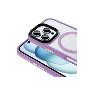 เคสแบบด้านสำหรับ Magsafe สำหรับ iPhone 16 Pro Max รองรับการชาร์จไร้สาย ป้องกันการกระแทก ฝาหลังแบบซิลิโคน PC ลายทะเลทราย - Product Image 3