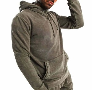 Reasonable rate Men Acid Wash Tracksuit light weight high quality fully customized men Acid Wash Tracksuit with full sleeves - Product Image 2