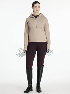 women equestrian <b>hoodie</b> with drawstring hood soft fleece lining for <b>horse</b> latest fashion riding casual and outdoor use - Product Image 6