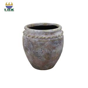 Pot de Vase <span class=keywords><strong>en</strong></span> Céramique Fait Main Moderne Rustique Vintage <span class=keywords><strong>en</strong></span> <span class=keywords><strong>Terre</strong></span> <span class=keywords><strong>Cuite</strong></span>, Finition Antique, Grand Intérieur, Extérieur, Jardin, Décoration de Maison - Product Image 6