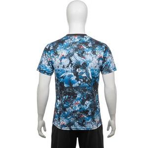 Quick Dry Polyester Sublimation Print T <b>Shirts</b> Lightweight Breathable Sportswear <b>Moisture</b> <b>Wicking</b> Activewear Running Team Wear - Product Image 3