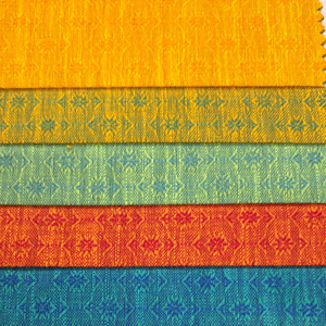 Tissu jacquard en polyester pur et élégant, 100 % polyester, 58 cm de large, tissé pour chemises de filles et robes de mariée - Product Image 1