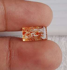 Hermoso 100% Natural Muchos Pretty Color Multi Flakes Sunstone 6.50X11.50 MM Lleno de copos de arco iris Piedras preciosas genuinas a granel - Product Image 1