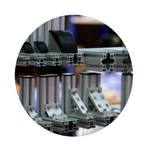 Extrusions en aluminium populaires série 6000 T5/T6 avec des finitions personnalisées anodisées OEM ou enduites de poudre d'approvisionnement d'usine du Vietnam - Product Image 2