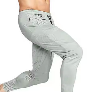 กางเกงวิ่งสำหรับผู้ชายชุดออกกำลังกายผ้าฝ้าย100% พิมพ์โลโก้ตามสั่ง - Product Image 3