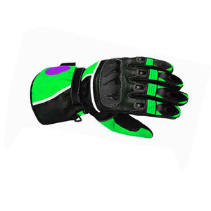Guantes de carreras de protección para montar en moto Guantes de moto de cuero de alta calidad para deportes de carreras al aire libre Guantes - Product Image 4