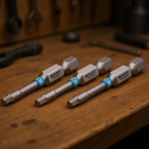 Hazet 1/4'' Hexagonal Long <b>Screwdriver</b> <b>Bit</b> <b>Set</b> 3-Piece Product Category - Product Image 3