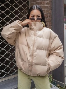 Nouveaux modèles de manteau bouffant respirant surdimensionné pour femmes veste rembourrée en coton épais de haute qualité - Product Image 5