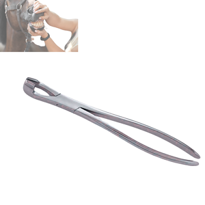 Herramienta Dental equina Manual de acero inoxidable de alta calidad, fórceps veterinarios para cirugía Oral de caballos, eliminación de molares en todos los tamaños - Product Image 1