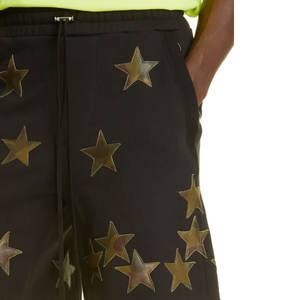 Pantalones cortos deportivos de color personalizado para hombre, nuevo diseño, patrón sólido, decoración de lona, estilo informal transpirable, hecho en fábrica, talla 6XL - Product Image 4