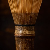Ensemble de thé matcha JIAHUI, style vintage, fouet à matcha en bambou noir - Outil à thé professionnel traditionnel à 80/100/120 dents