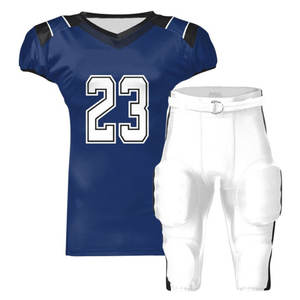 Uniformes de Fútbol Americano Personalizados 2025, Transpirables, con Mangas Cortas, Opciones de Color Personalizadas - Product Image 6