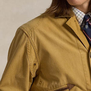 Vestes 100% coton pour hommes, couleur unie, style High Street, toile, quantité minimale de commande bas pour l'extérieur. - Product Image 5