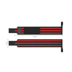 Bandes de poignet de haute qualité 100% coton réglables antidérapantes respirantes pour la musculation en salle de sport, l'haltérophilie, le soutien du poignet pour les sports - Product Image 6