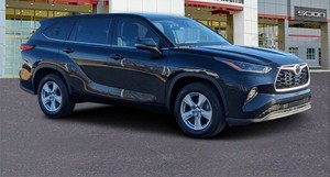 Sièges d'intérieur en cuir foncés d'occasion pour Toyota Highlander avec moteur turbo à traction avant et moteur avant à vendre - Product Image 6