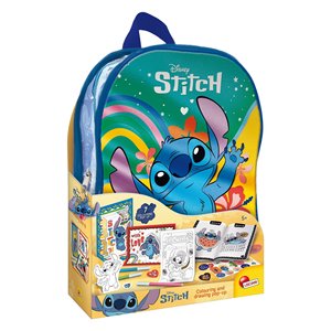 Sac à dos promotionnel pour la maternelle et les loisirs, coloriage et dessin, Pop up Stitch 25x11x31cm - Product Image 1