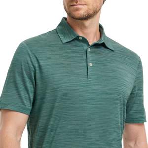 Polo de sport fabriqué en gros au Pakistan T-shirt polo de golf en polyester sec respirant avec logo personnalisé pour hommes - Product Image 2